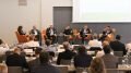 Auf dem 16. Erdgas mobil Symposium lud Ulrich Benterbusch vom Bundeswirtschaftsministerium (2 v.l.) zum Runden Tisch ein: Gemeinsam müsse ein Plan entwickelt werden, Erdgasmobilität mehr Rückenwind zu verleihen. obs/Zukunft ERDGAS e.V./Zukunft ERDGAS e. V.