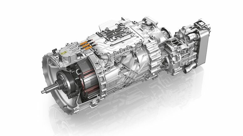 Pionierleistung: Mit TraXon Hybrid kam die erste Hybridlösung für den Schwerlastverkehr von ZF. Quelle: ZF Friedrichshafen AG