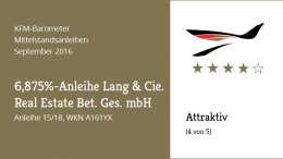 Quelle und Grafik: KFM AG.