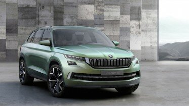 SKODA in Genf: SUV-Studie SKODA VisionS. Quelle: obs/Skoda Auto Deutschland GmbH