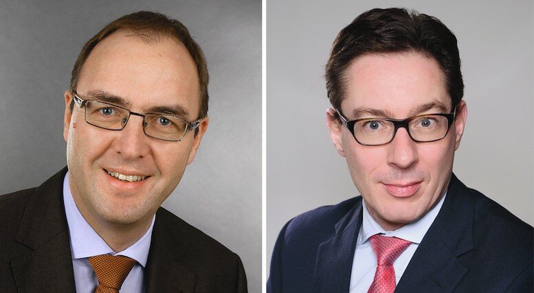 (Foto: Commerz Real) Neue Vorstände Dirk Schuster (l.) und Johannes Anschott (r.) Quelle: obs/Commerz Real AG